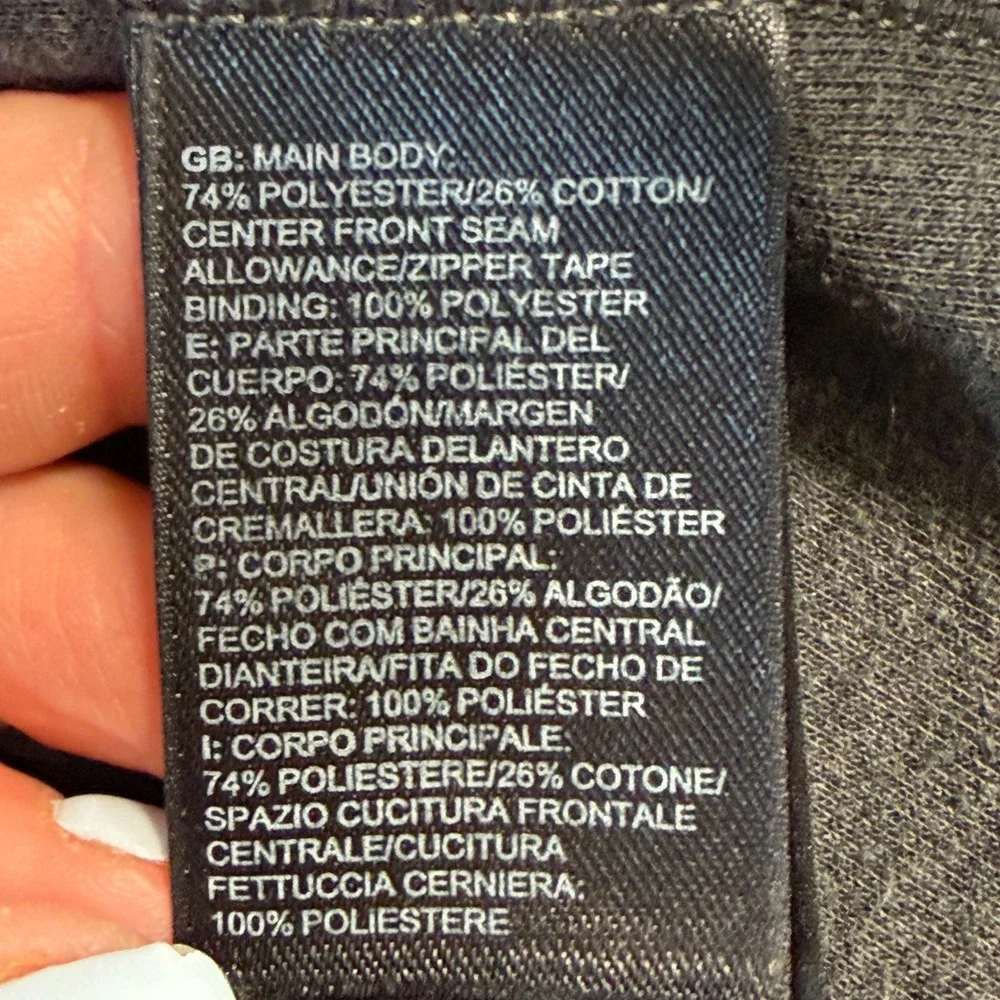 The North Face Quarter Zip Pullover Mens Small Gray Heathered NF0A2ULX Mock Neck